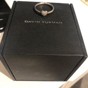 David Yurman heart ring